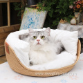 Washable Hand-woven Cat Sofa